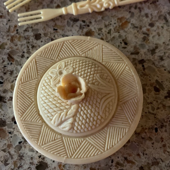 Vintage set of cocktail 🍸 forks - Picture 4 of 7